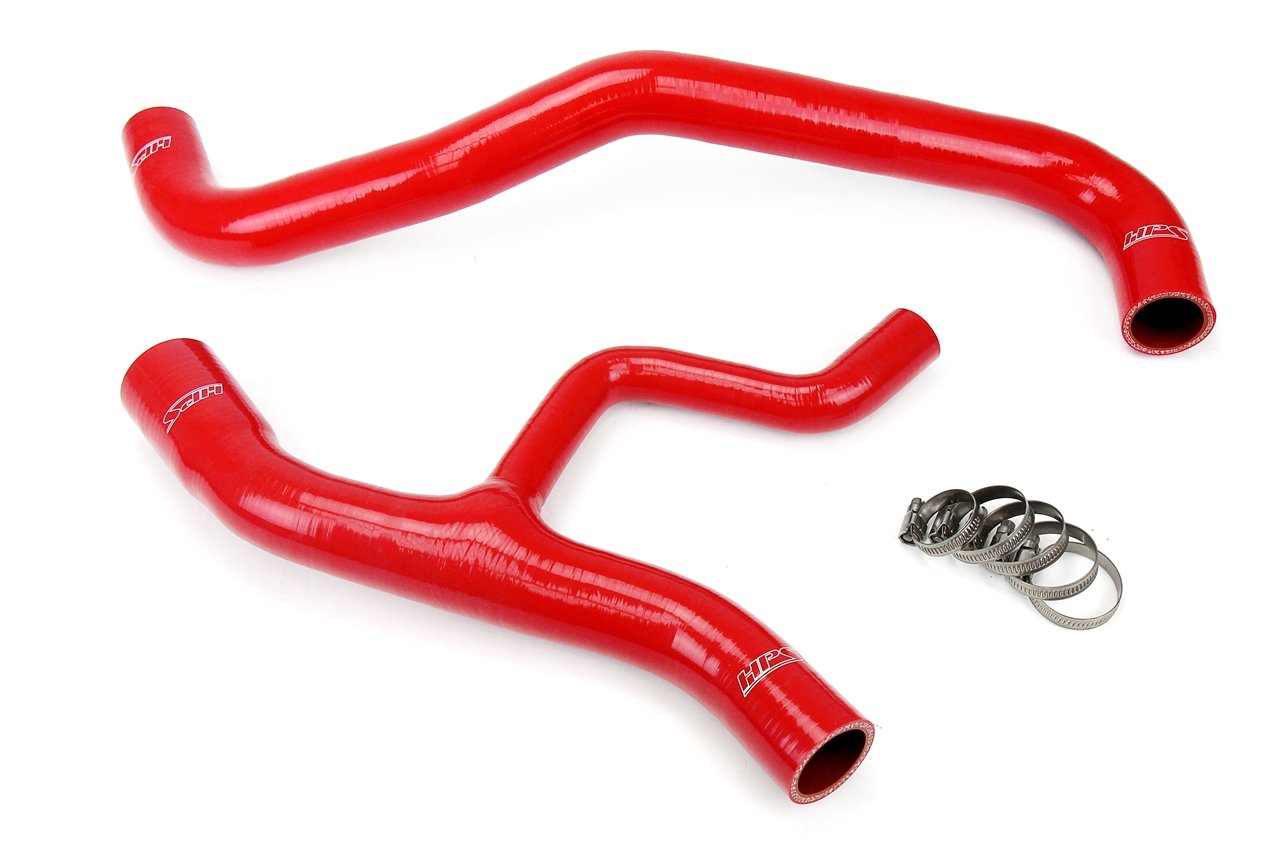 HPS Performance HPS Silicone Radiator Coolant Hose Kit Ford 2002-2004 Mustang GT, 57-1012