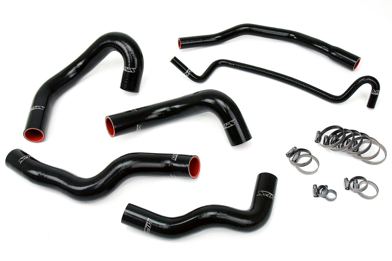 HPS Performance HPS Silicone Radiator Coolant Hose Kit Ford 2005-2006 Mustang V8, 57-1013