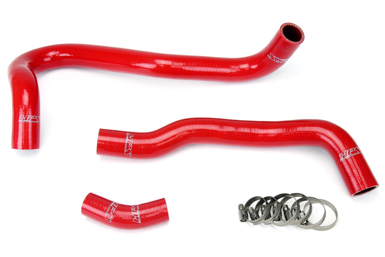 HPS Performance HPS Silicone Radiator Coolant Hose Kit Honda 2006-2011 Civic Si, 57-1021