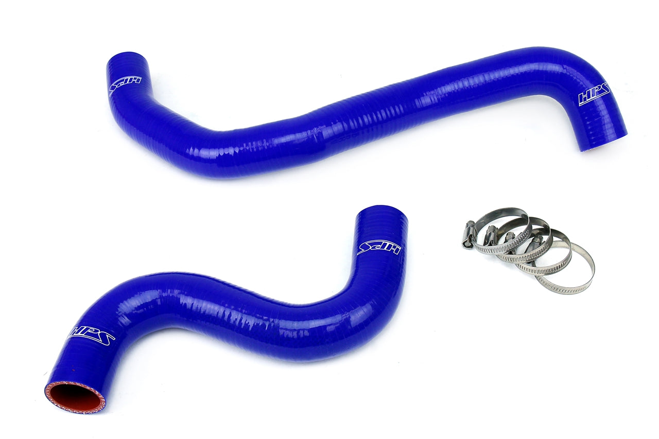 HPS Performance HPS Blue Reinforced Silicone Radiator Hose Kit Coolant Nissan 09-13 GTR