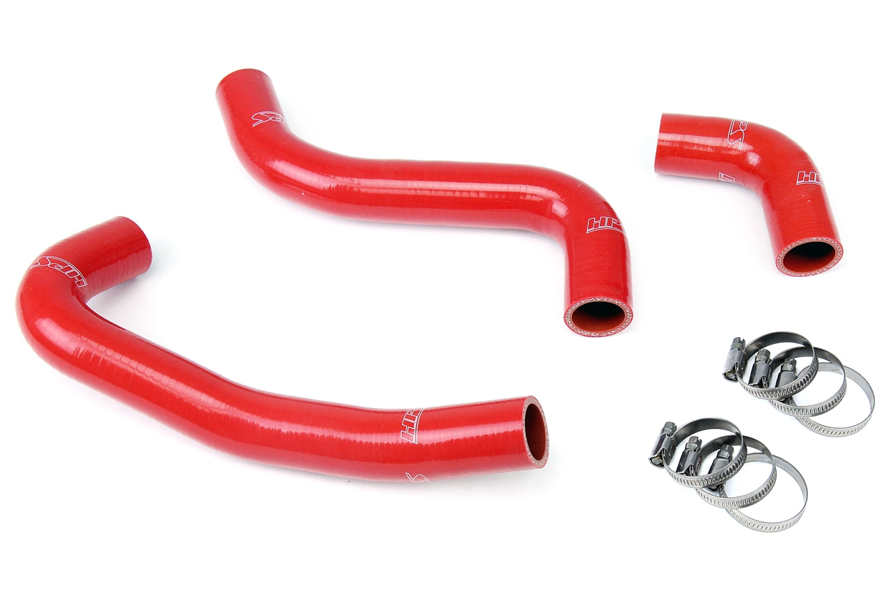 HPS Performance HPS Red Reinforced Silicone Radiator Hose Kit Coolant Scion 04-07 xB