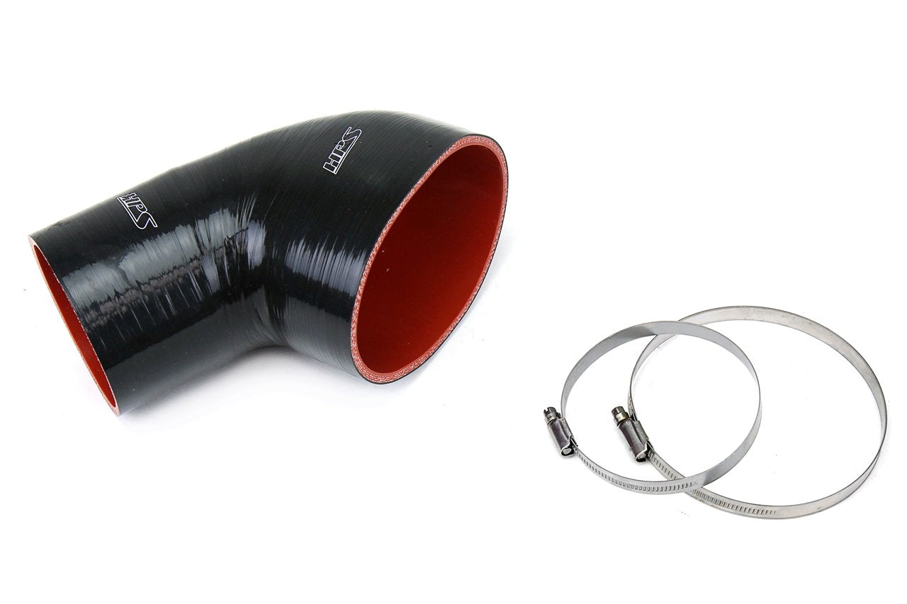 HPS Performance HPS Silicone Air Intake Kit Post MAF Hose BMW 2001-2006 E46 M3, 57-1078