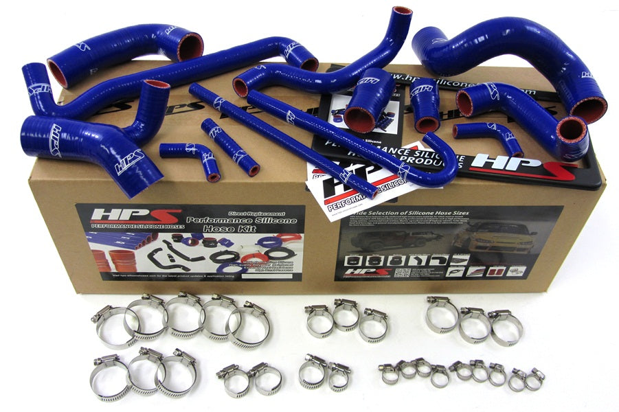 FR SPORT HPS Performance Products HPS Blue Reinforced Silicone Radiator and Heater Hose Kit...