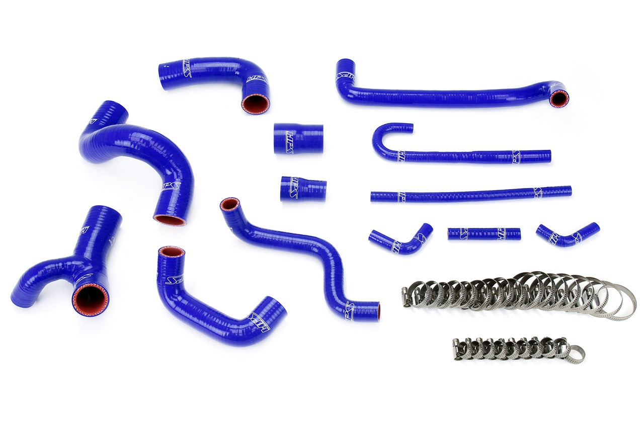 HPS Performance HPS Reinforced Silicone Radiator, Heater and Water Hose Coolant Kit BMW 88-91 E30 M3 Left Hand Drive , 57-1209
