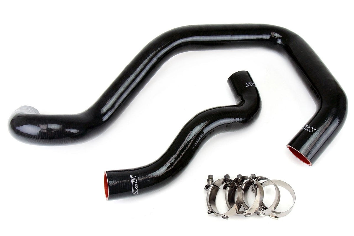 FR SPORT HPS Black Reinforced Silicone Radiator Hose Kit Coolant Ford 03-07 F250 Superduty 6.0L...