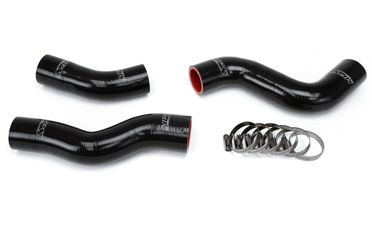 FR SPORT HPS Performance HPS Black Reinforced Silicone Radiator Hose Kit Coolant Lexus 96-97...