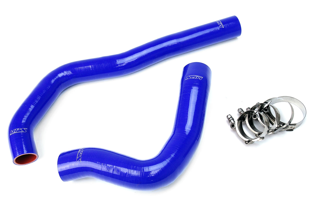 HPS Performance HPS Blue Reinforced Silicone Radiator Hose Kit Coolant Dodge 99-02 Ram Pickup 5.9L Diesel Cummins