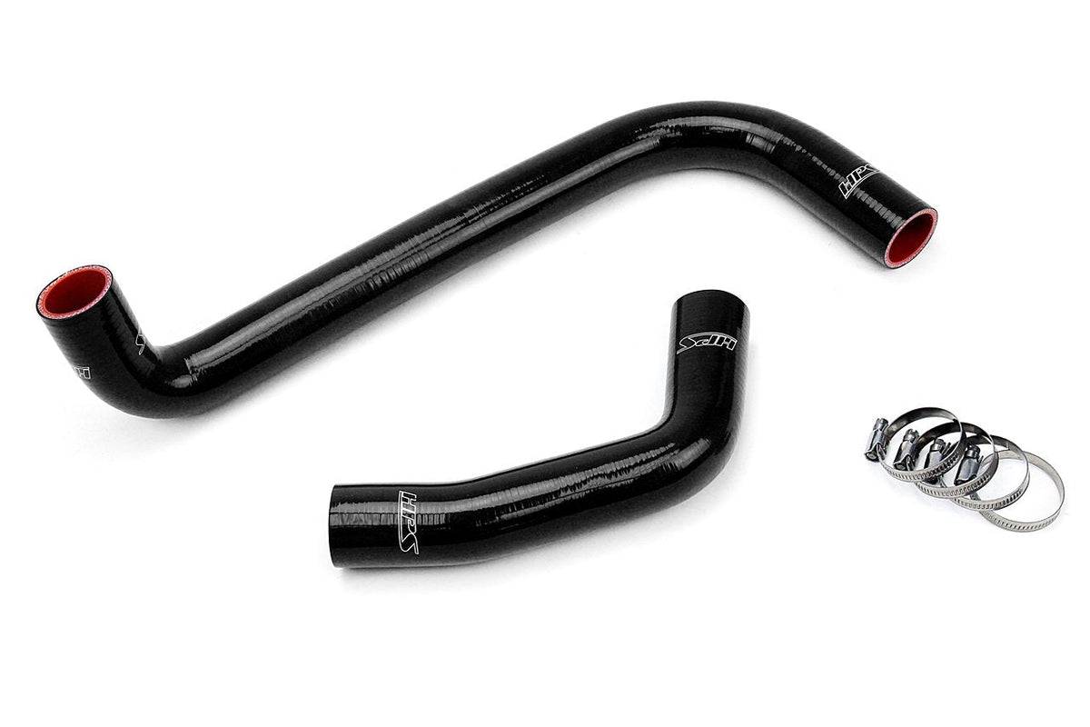 FR SPORT HPS Black Reinforced Silicone Radiator Hose Kit Coolant Toyota 04-06 Tundra V8 4.7L -...