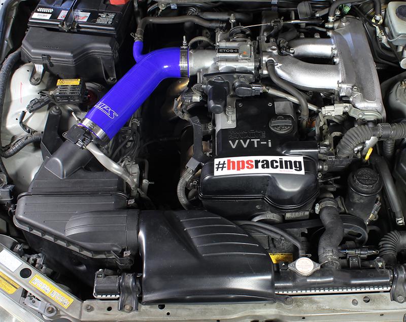 HPS Performance HPS Silicone Air Intake Kit Post MAF Hose Lexus 2001-2005 IS300 I6 3.0L, 57-1232
