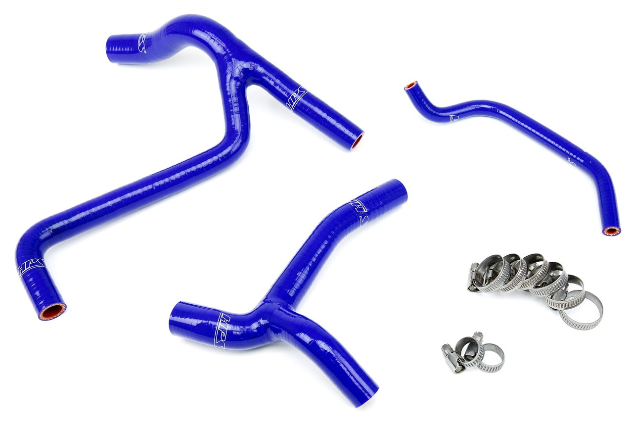 HPS Performance HPS Silicone Radiator Coolant Hose Kit Kawasaki 2009 KX450F, 57-1243