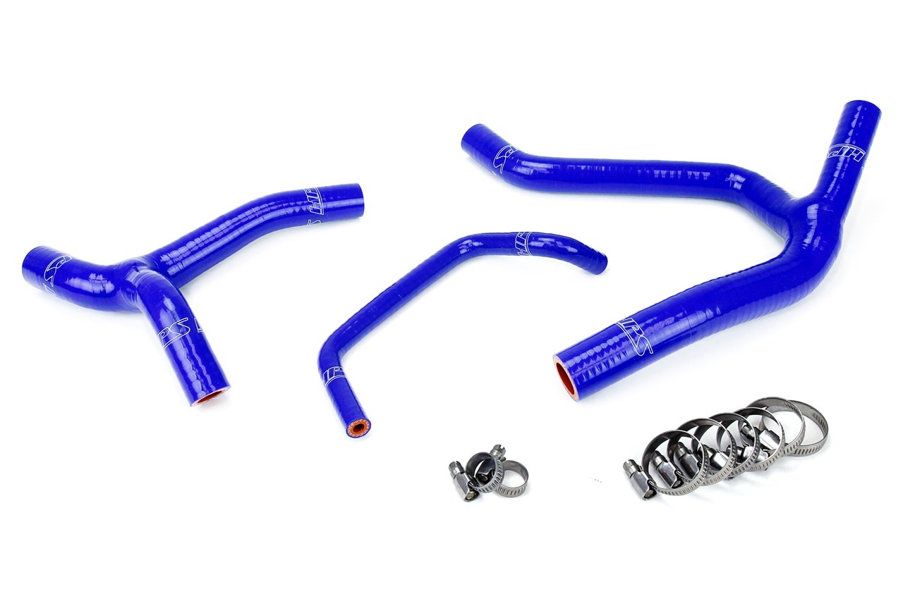 HPS Performance HPS Silicone Radiator Coolant Hose Kit Kawasaki 2006-2008 KX450F, 57-1244