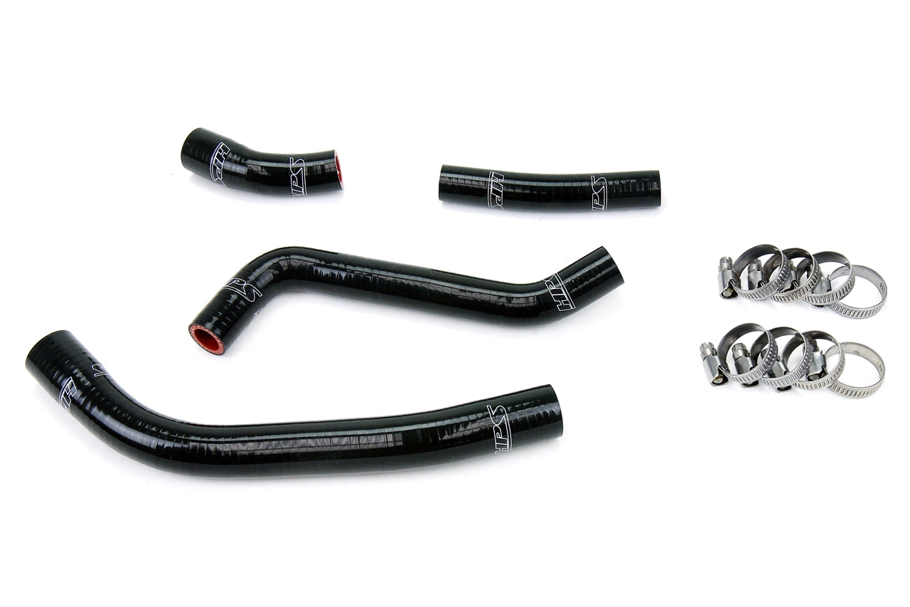 HPS Performance HPS Black Reinforced Silicone Radiator Hose Kit Coolant Yamaha 10-12 YZ450F