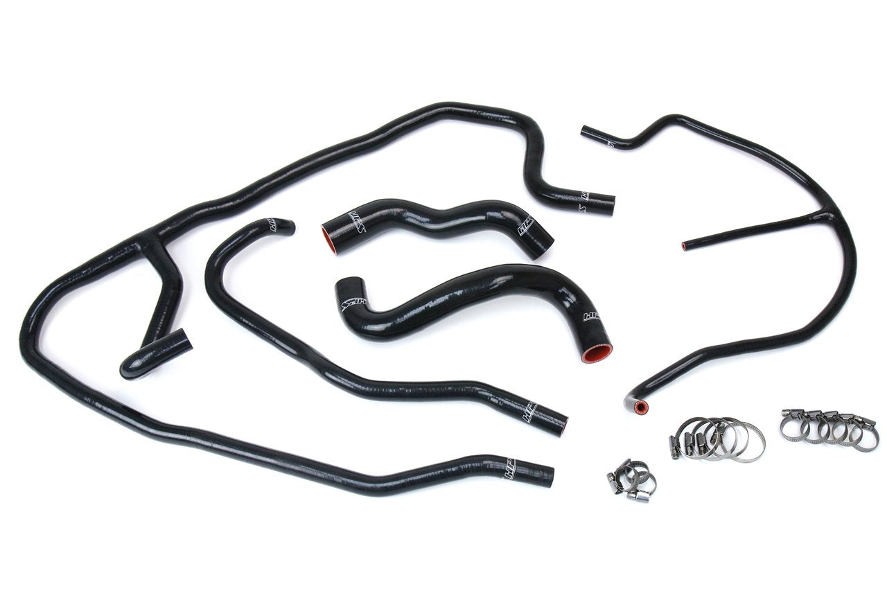 HPS Reinforced Black Silicone Radiator + Heater Hose Kit Coolant Chevy 09-13 Corvette 6.2L V8