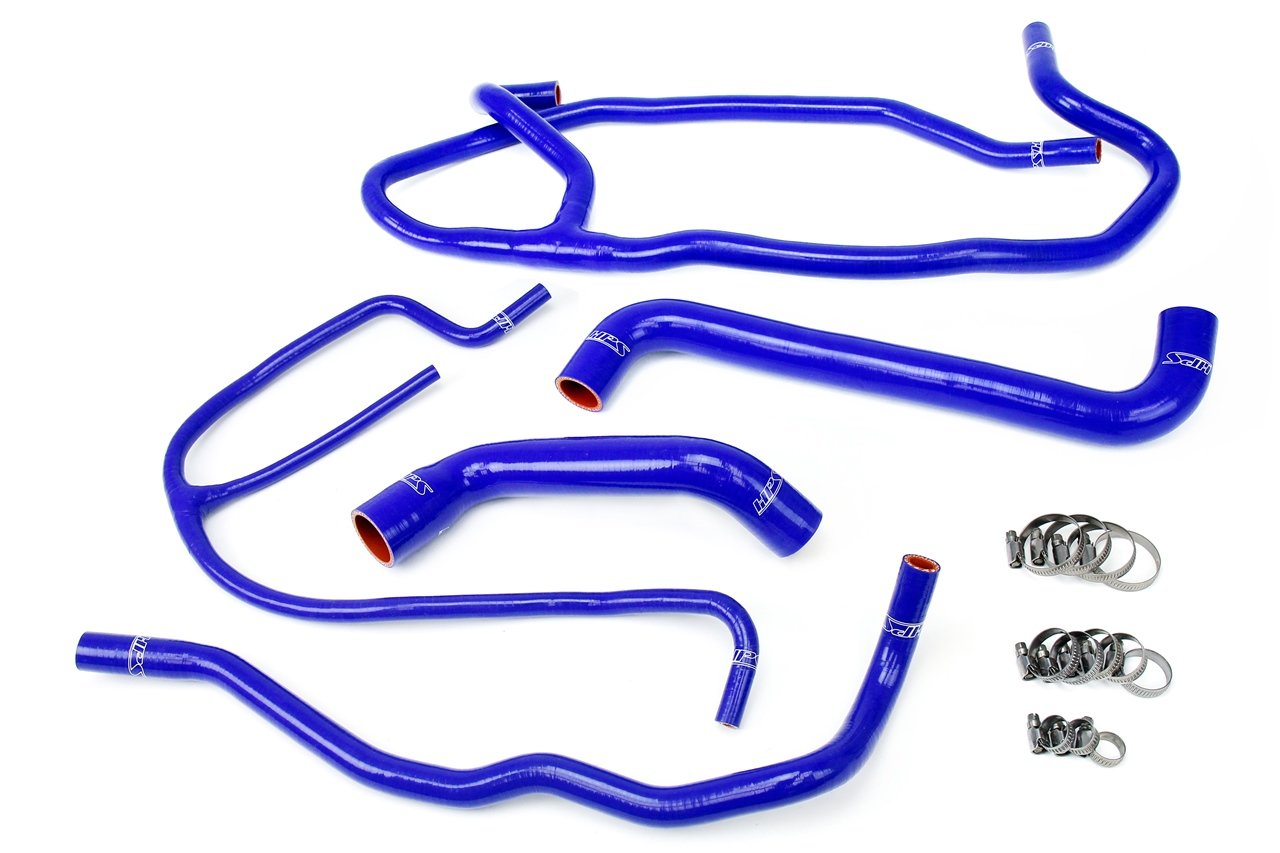 HPS Performance HPS Silicone Radiator + Heater Coolant Hose Kit Chevy 2008 Corvette LS3 6.2L V8 (Except ZR1), 57-1277