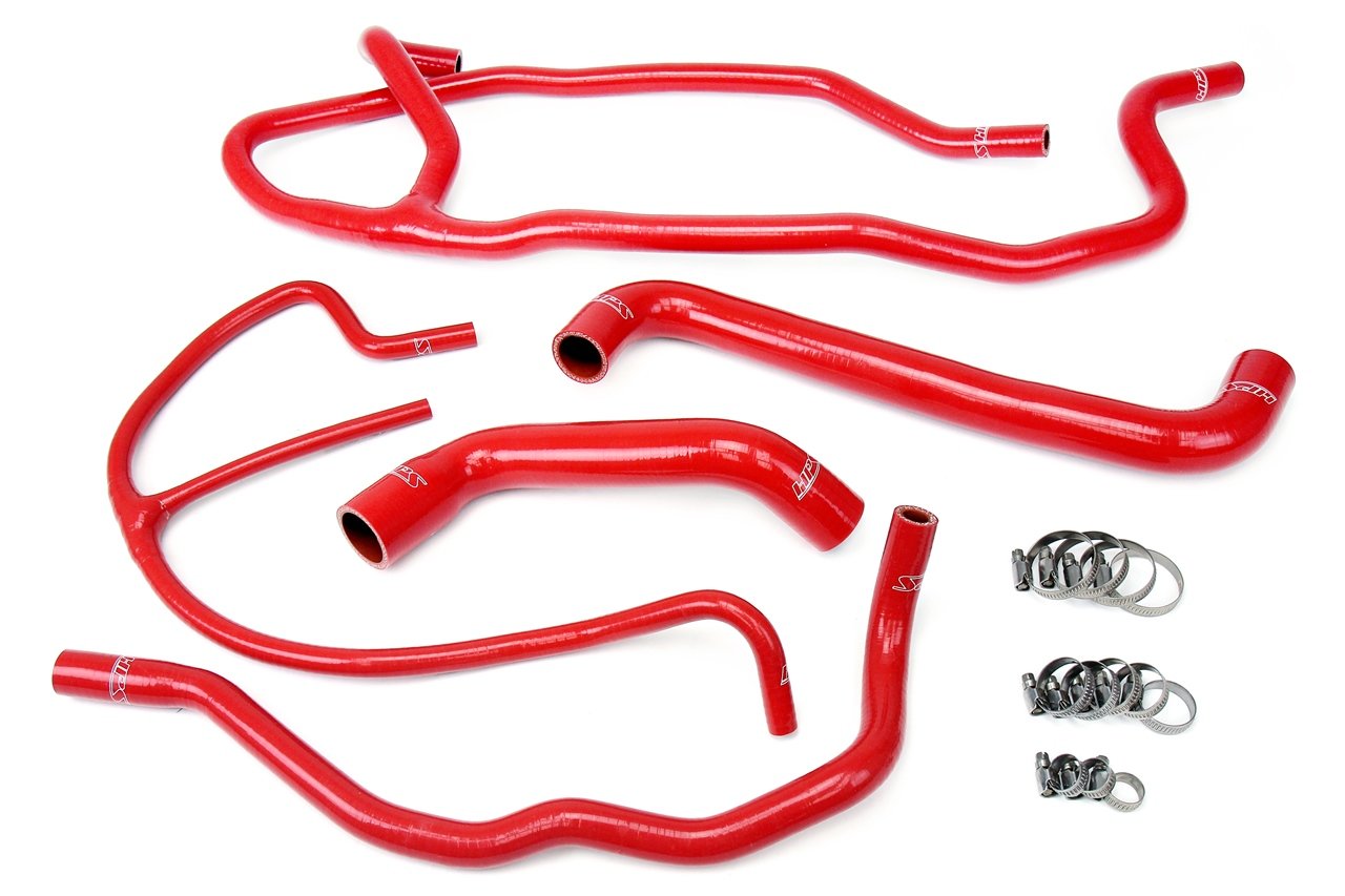 HPS Performance HPS Silicone Radiator + Heater Coolant Hose Kit Chevy 2005-2007 Corvette 6.0L LS2 V8, 57-1277