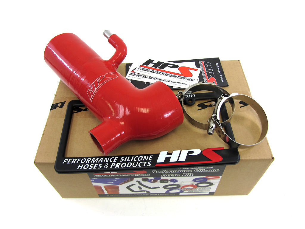 FR SPORT HPS Performance HPS Red Reinforced Silicone Post MAF Air Intake Hose Kit - Retain Stock...