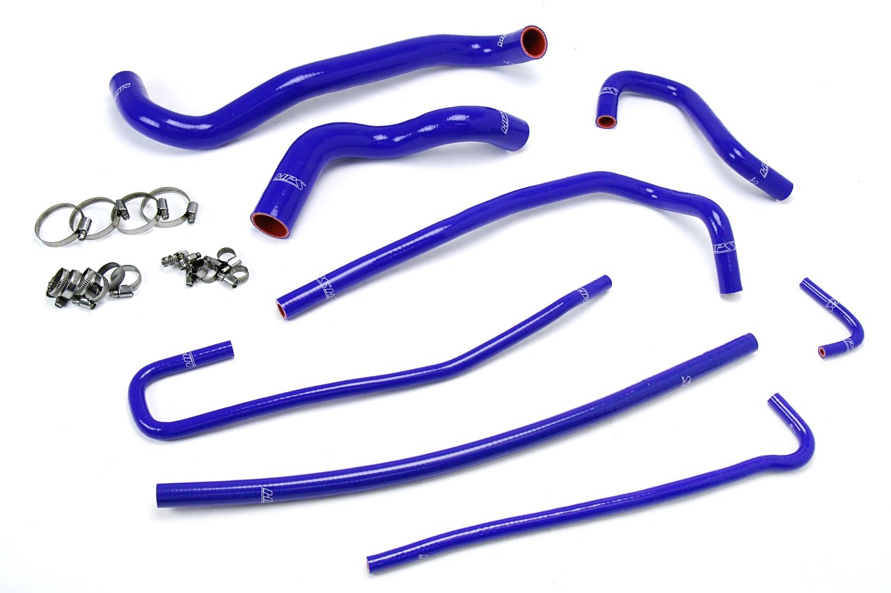 HPS Performance HPS Silicone Radiator and Heater Coolant Hose Kit Chevy 1997-2004 Corvette C5 LS1 LS6 5.7L V8 (Includes Z06), 57-1316