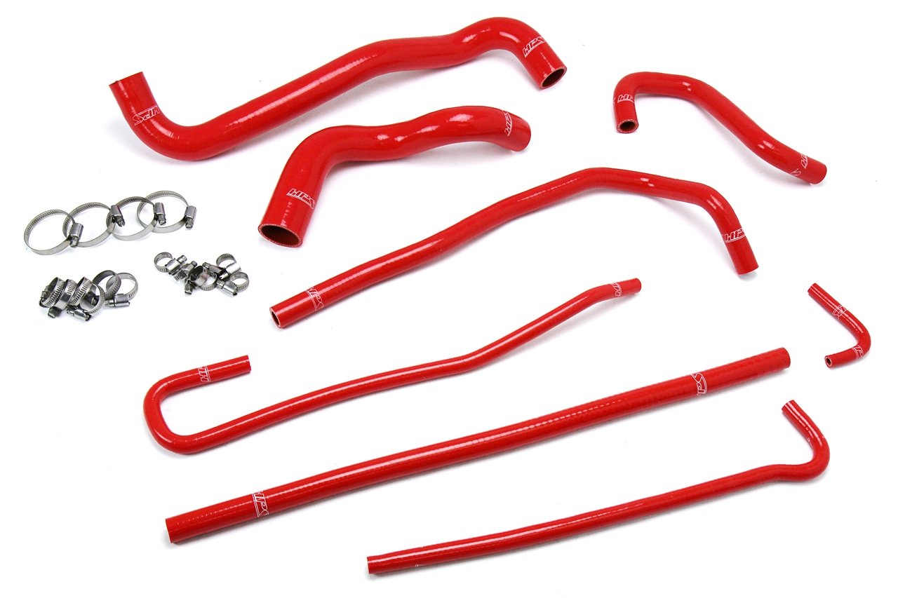 HPS Performance HPS Silicone Radiator and Heater Coolant Hose Kit Chevy 1997-2004 Corvette C5 LS1 LS6 5.7L V8 (Includes Z06), 57-1316