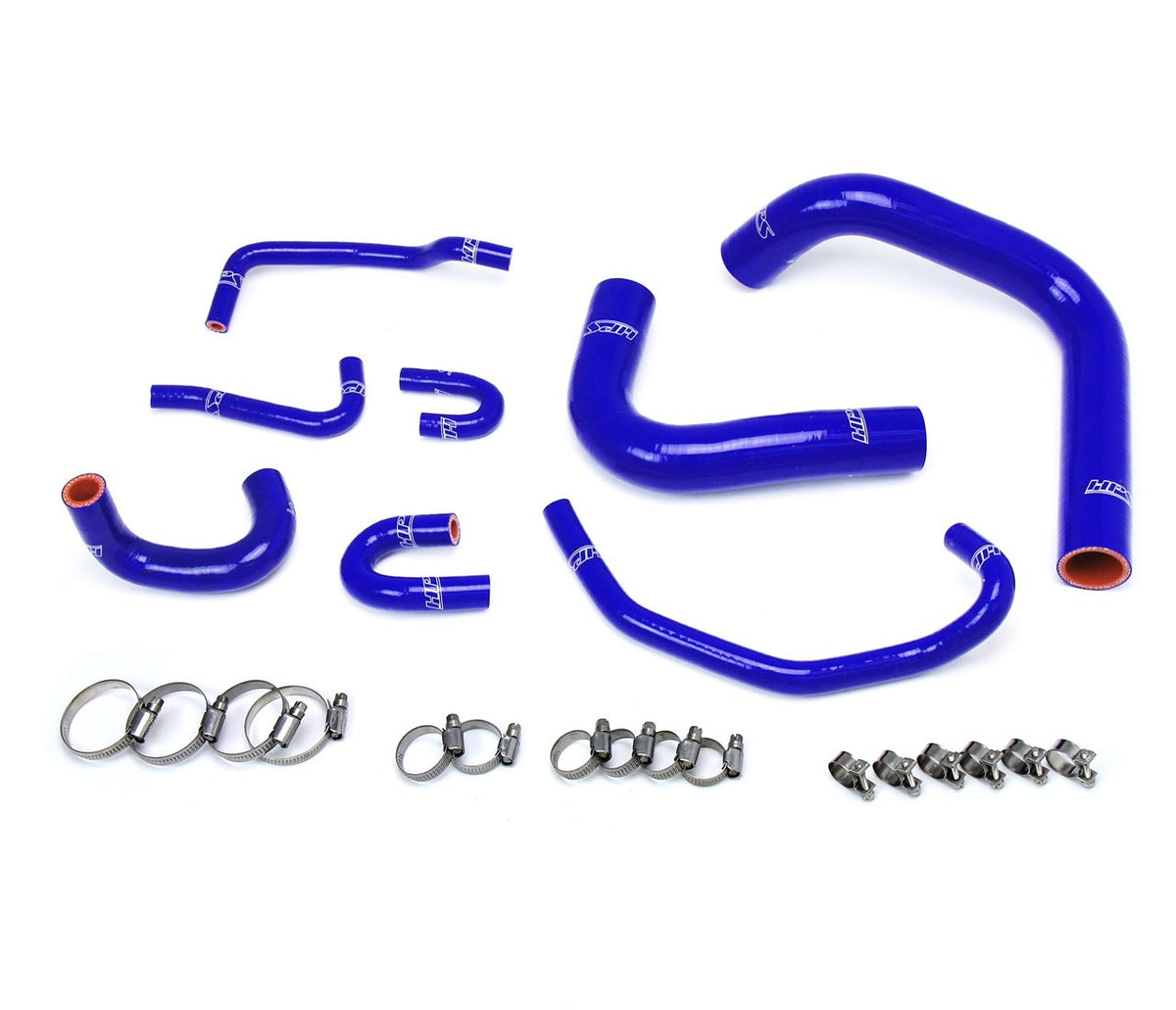 FR SPORT HPS Reinforced Blue Silicone Radiator Hose Kit Coolant Toyota 89-95 Pickup 3.0L V6 - View 2