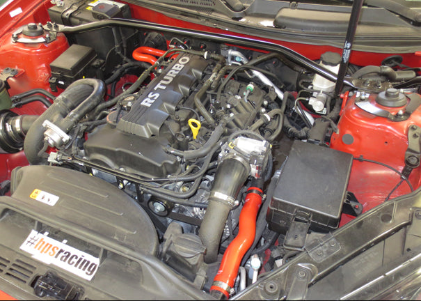 HPS Performance HPS Silicone Heater Coolant Hose Kit Hyundai 2010-2014 Genesis Coupe 2.0T Turbo 4Cyl Left Hand Drive, 57-1324H