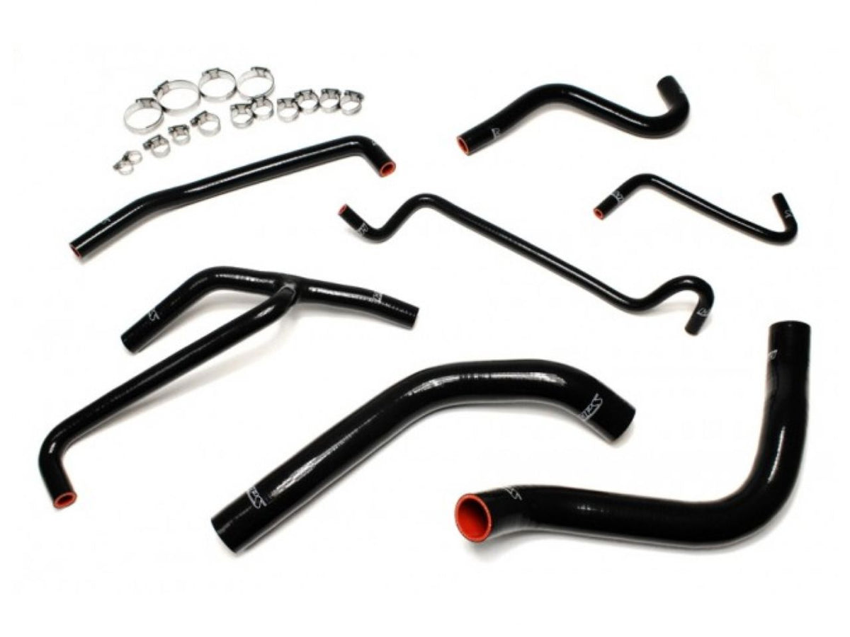 FR SPORT HPS Performance HPS Black Reinforced Silicone Radiator and Heater Hose Kit Coolant Ford...