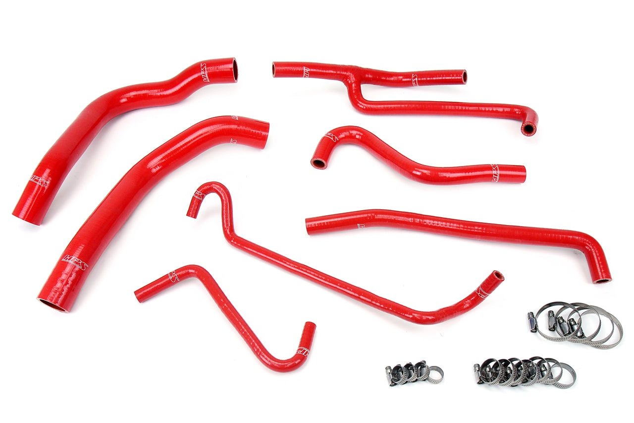 HPS Performance HPS Silicone Radiator + Heater Coolant Hose Kit Ford 2011-2014 Mustang 3.7L V6, 57-1330