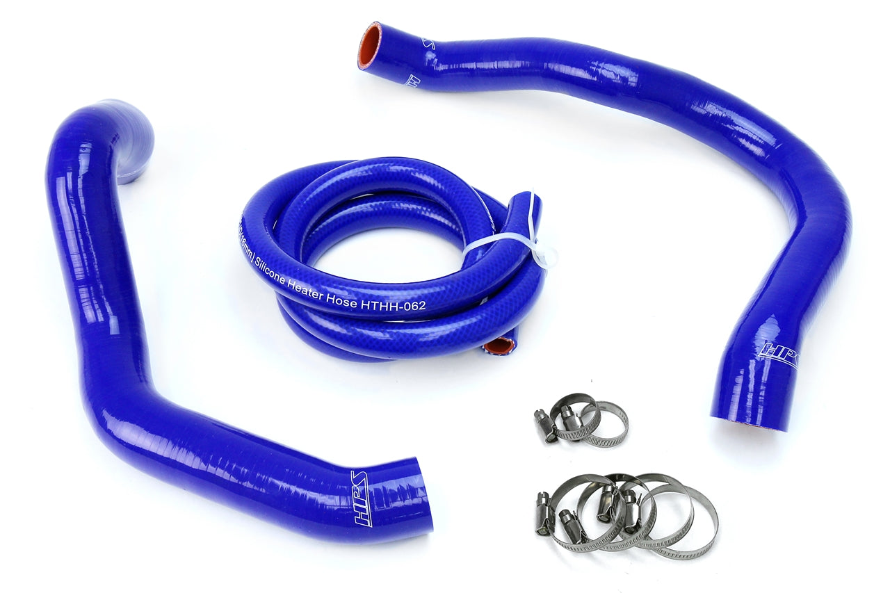HPS Performance Products HPS Blue Reinforced Silicone Radiator + Heater Hose Kit Jeep 91-01 Cherokee XJ 4.0L