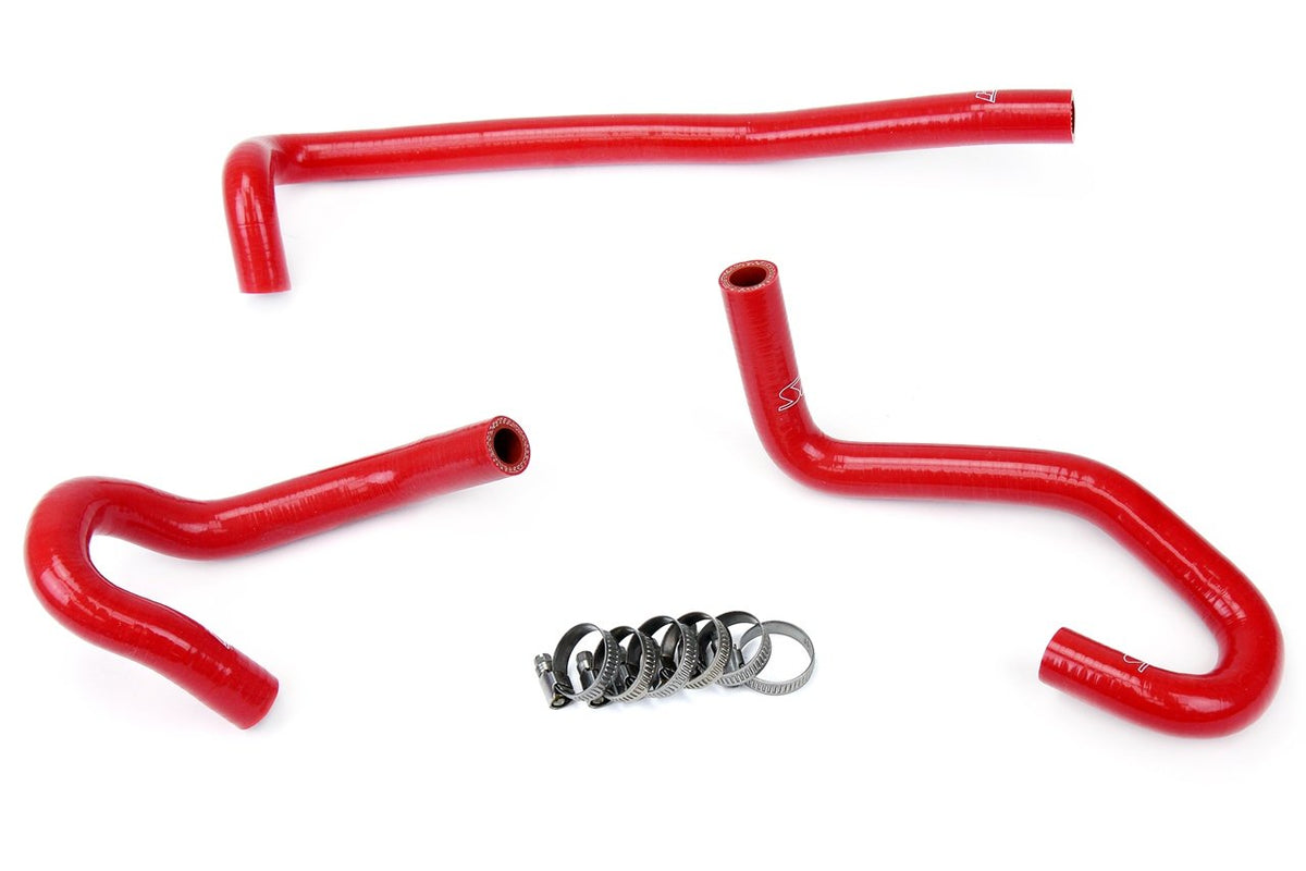 FR SPORT HPS Red Reinforced Silicone Heater Hose Kit Toyota 00-06 Tundra V8 4.7L Left Hand Drive...