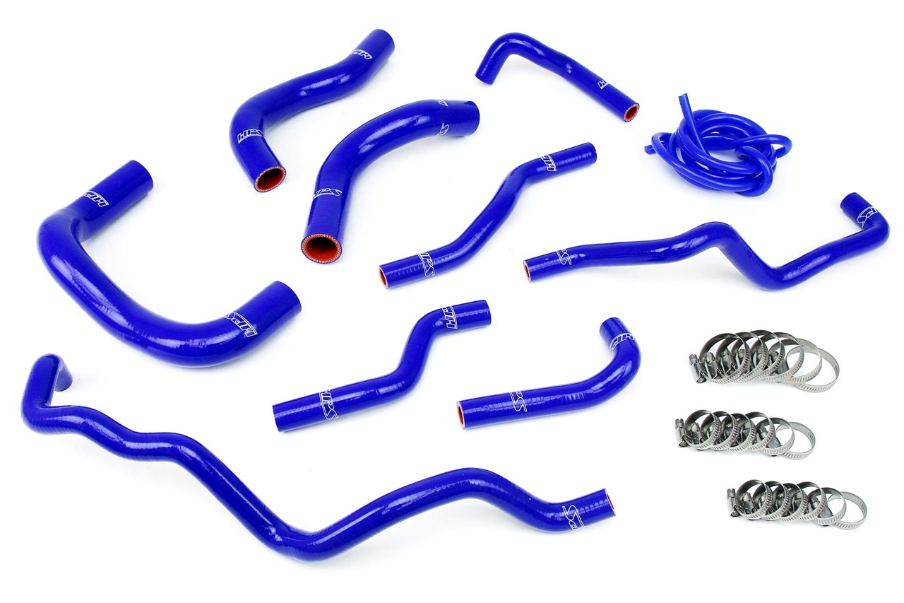 HPS Performance HPS Silicone Radiator + Heater Coolant Hose Kit Scion 2008-2015 iQ 1.3L 4cyl, 57-1341