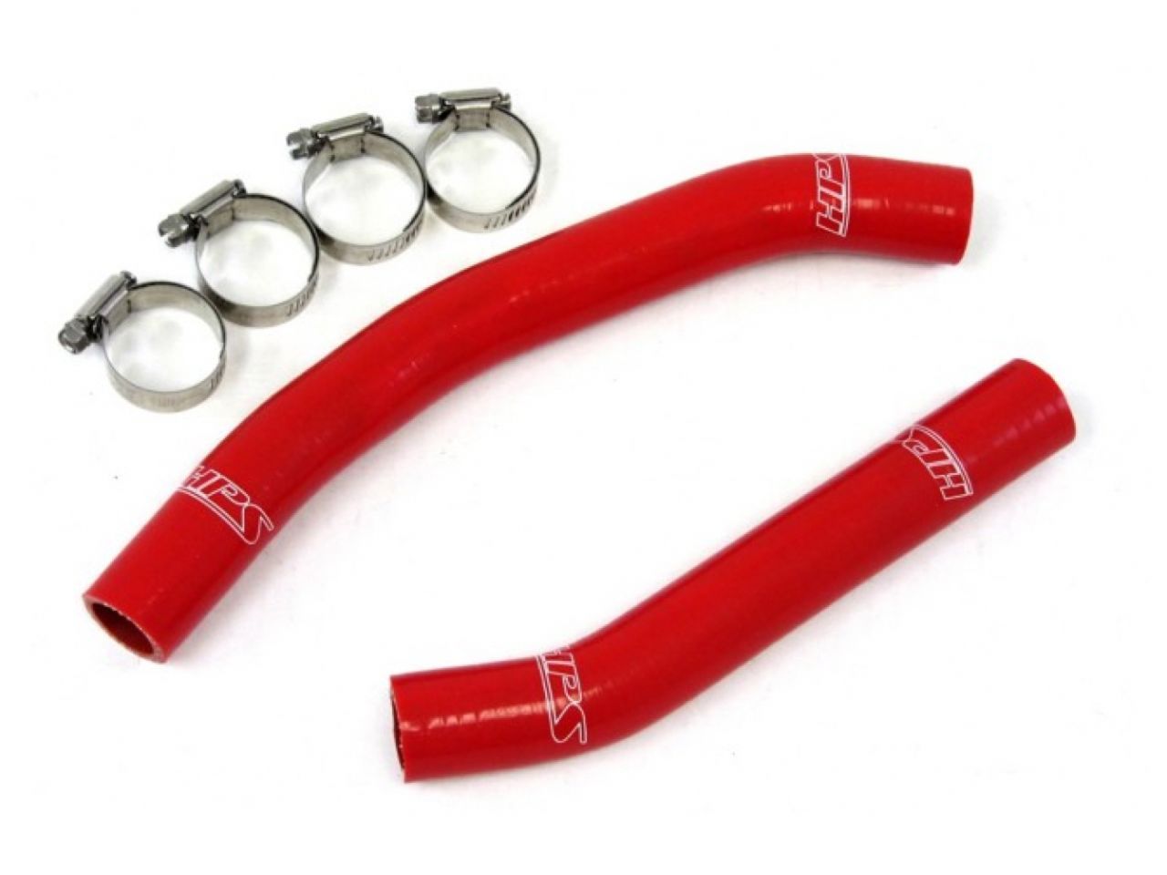 HPS Performance HPS Red Reinforced Silicone Radiator Hose Kit Suzuki 06-10 LTR450