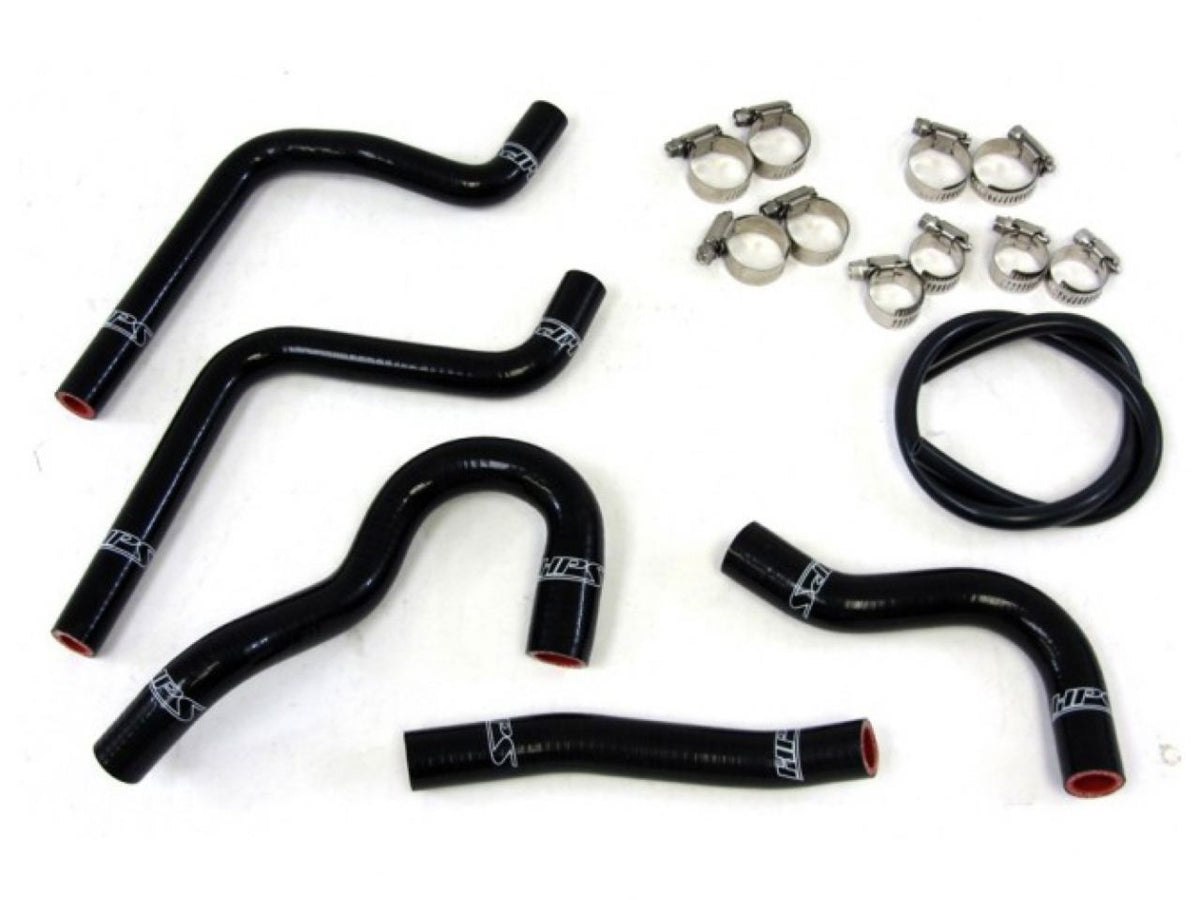FR SPORT HPS Performance HPS Black Reinforced Silicone Radiator Hose Kit Honda 03-04 CR125R 2 Stroke