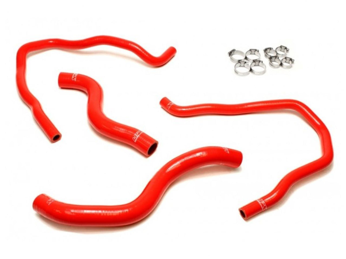 FR SPORT HPS Performance HPS Red Reinforced Silicone Radiator + Heater Hose Kit Honda 13-17...