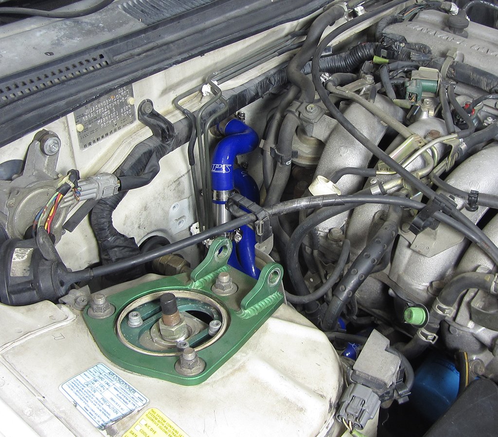 HPS Performance HPS Blue Reinforced Silicone Heater Hose Kit Nissan 95-98 240SX S14 KA24DE