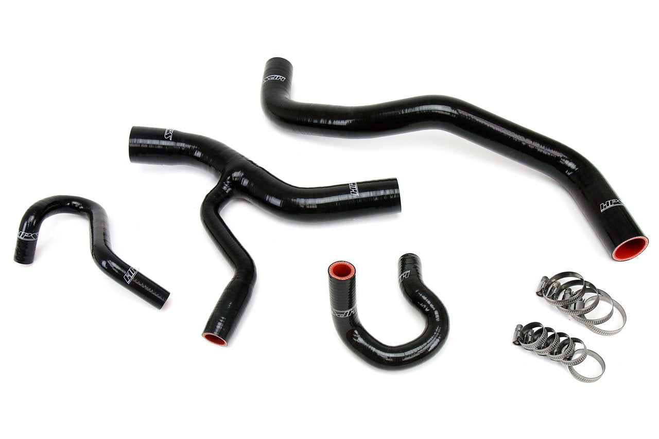 HPS Performance HPS Silicone Radiator + Heater Coolant Hose Kit Ford 1996-2001 Mustang GT 4.6L V8, 57-1416