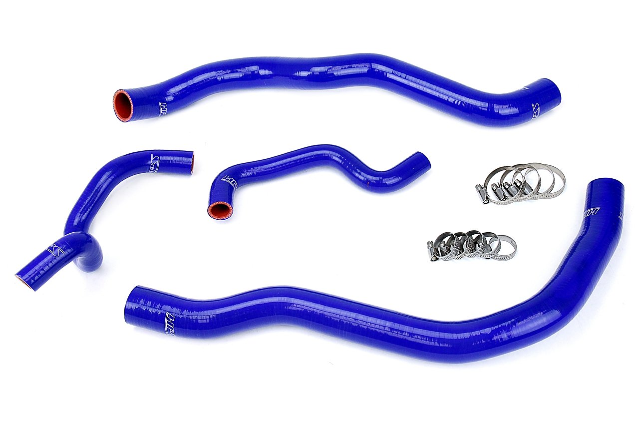 HPS Reinforced Blue Silicone Radiator Hose Kit Coolant Kia 11-15 Optima 2.0L Turbo