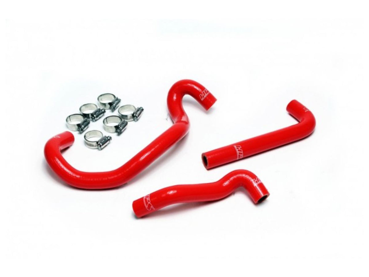 FR SPORT HPS Performance Products HPS Red Reinforced Silicone Heater Hose Kit Mazda 86-92 RX7...