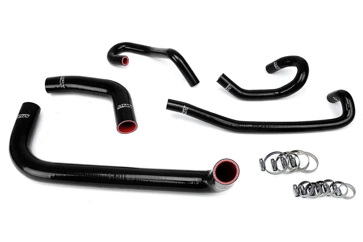 FR SPORT HPS Black Reinforced Silicone Radiator + Heater Hose Kit Toyota 01-03 Sequoia 4.7L V8...