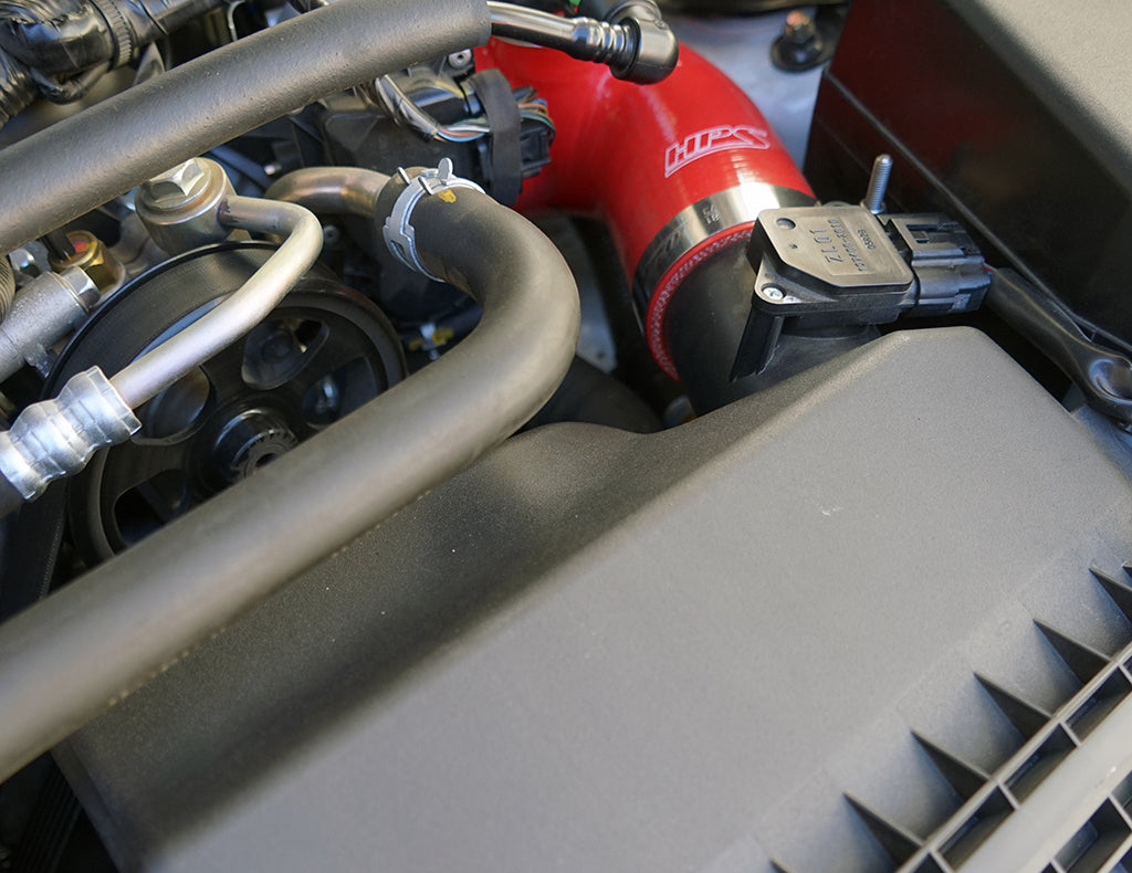 HPS Performance Products HPS Blue Reinforced Silicone Post MAF Air Intake Hose Kit Mazda 06-08 MX-5 Miata NC1