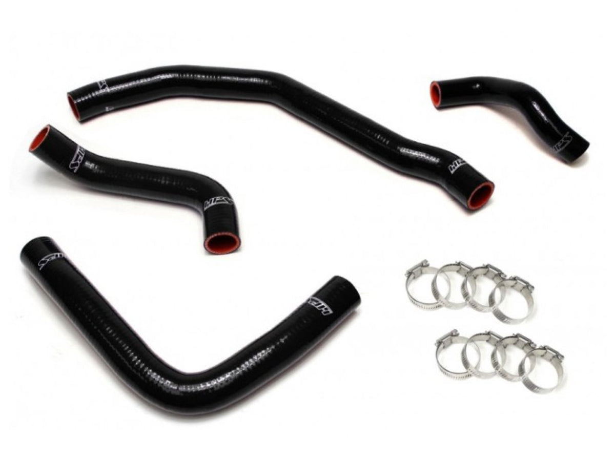 FR SPORT HPS Performance Products HPS Black Reinforced Silicone Radiator Coolant Hose Kit (4pc...