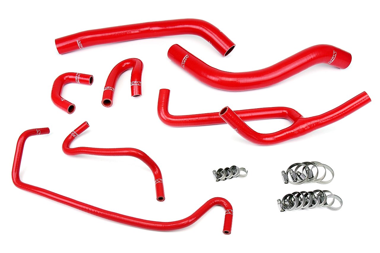 HPS Performance HPS Silicone Radiator + Heater Coolant Hose Kit Ford 2015-2017 Mustang 3.7L V6, 57-1506