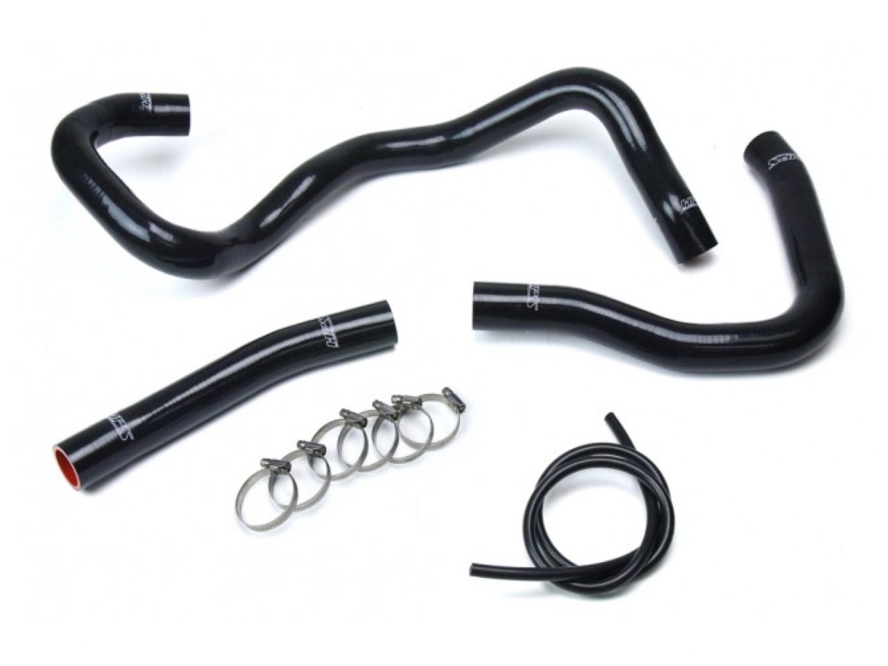 HPS Black Reinforced Silicone Radiator Hose Kit Coolant Mitsubishi 2008-2017 Lancer 2.0L 2.4L DE ES GTS