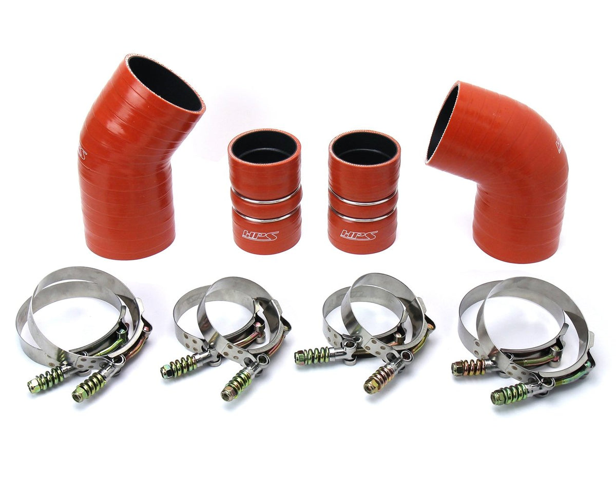 FR SPORT HPS High Temp Aramid Reinforced Silicone Intercooler Hose Boots Kit Chevy 2004.5 - 2005...