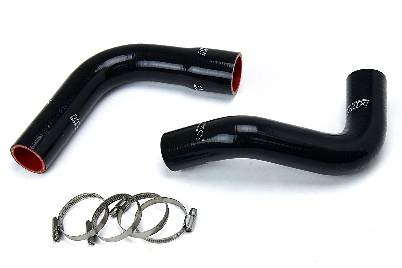 HPS Performance HPS Black Reinforced Silicone Radiator Hose Kit Coolant Jeep 74-83 CJ5 4.2L