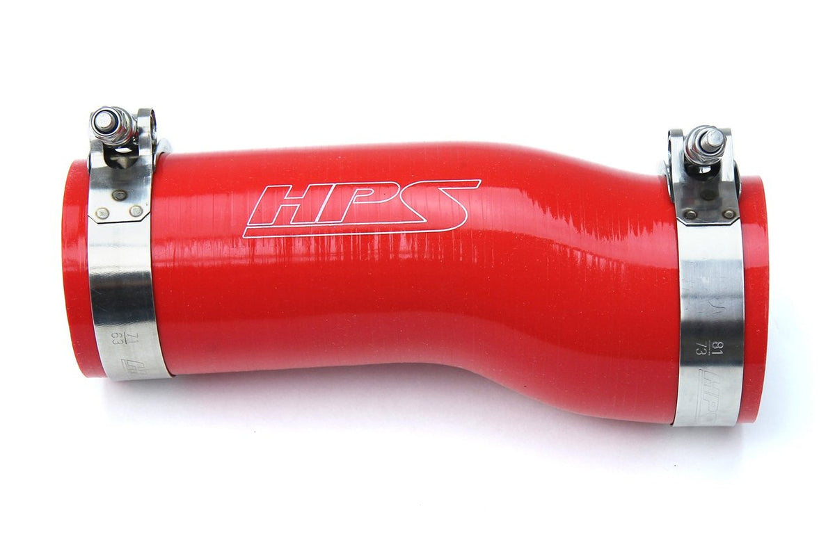 FR SPORT HPS Red Reinforced Silicone Post MAF Air Intake Hose Kit Honda 17-18 Civic Si 1.5L Turbo