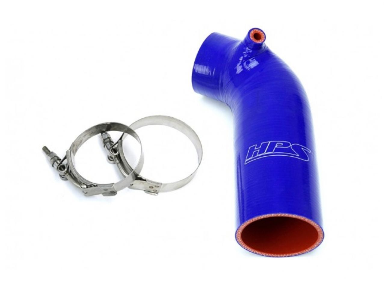 HPS Performance HPS Blue Silicone Post MAF Air Intake Hose Kit Honda 16-17 Civic 10th Gen 2.0L Non Turbo