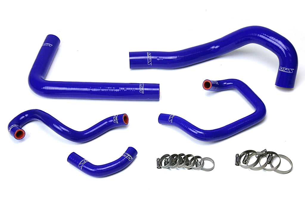 FR SPORT HPS Performance Products HPS Blue Reinforced Silicone Radiator + Heater Hose Kit Coolant...