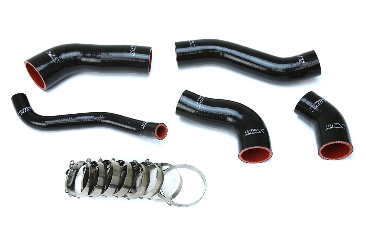 HPS Performance HPS Silicone Intercooler Hose Kit Hyundai 2013-2017 Veloster 1.6L Turbo, 57-1629