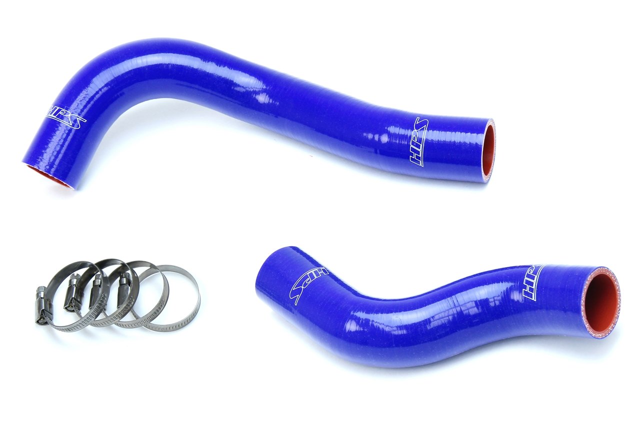HPS Performance HPS Blue Reinforced Silicone Radiator Hose Kit Coolant Lexus 16-18 GSF V8 5.0L