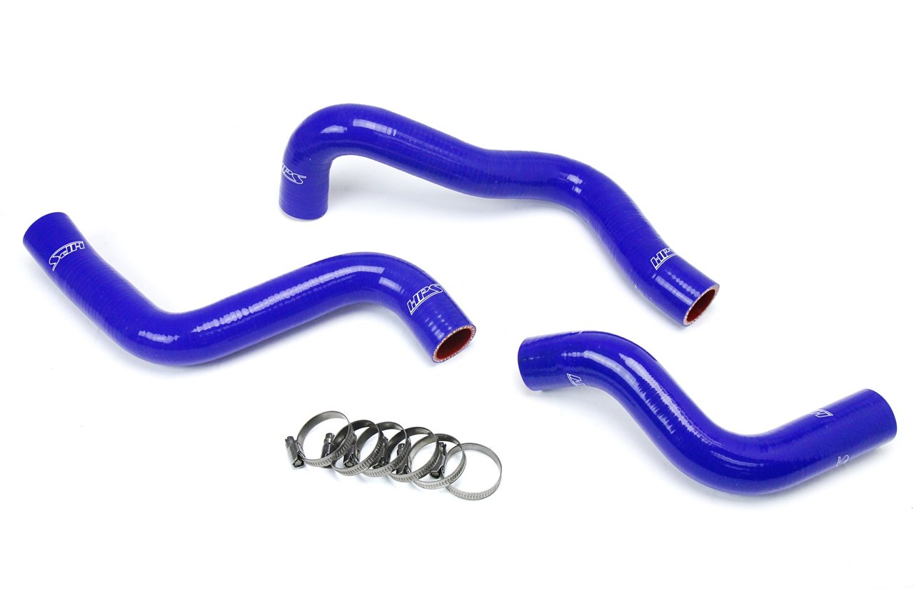 HPS Performance HPS Silicone Radiator Coolant Hose Kit Mazda 2004-2011 RX8, 57-1634