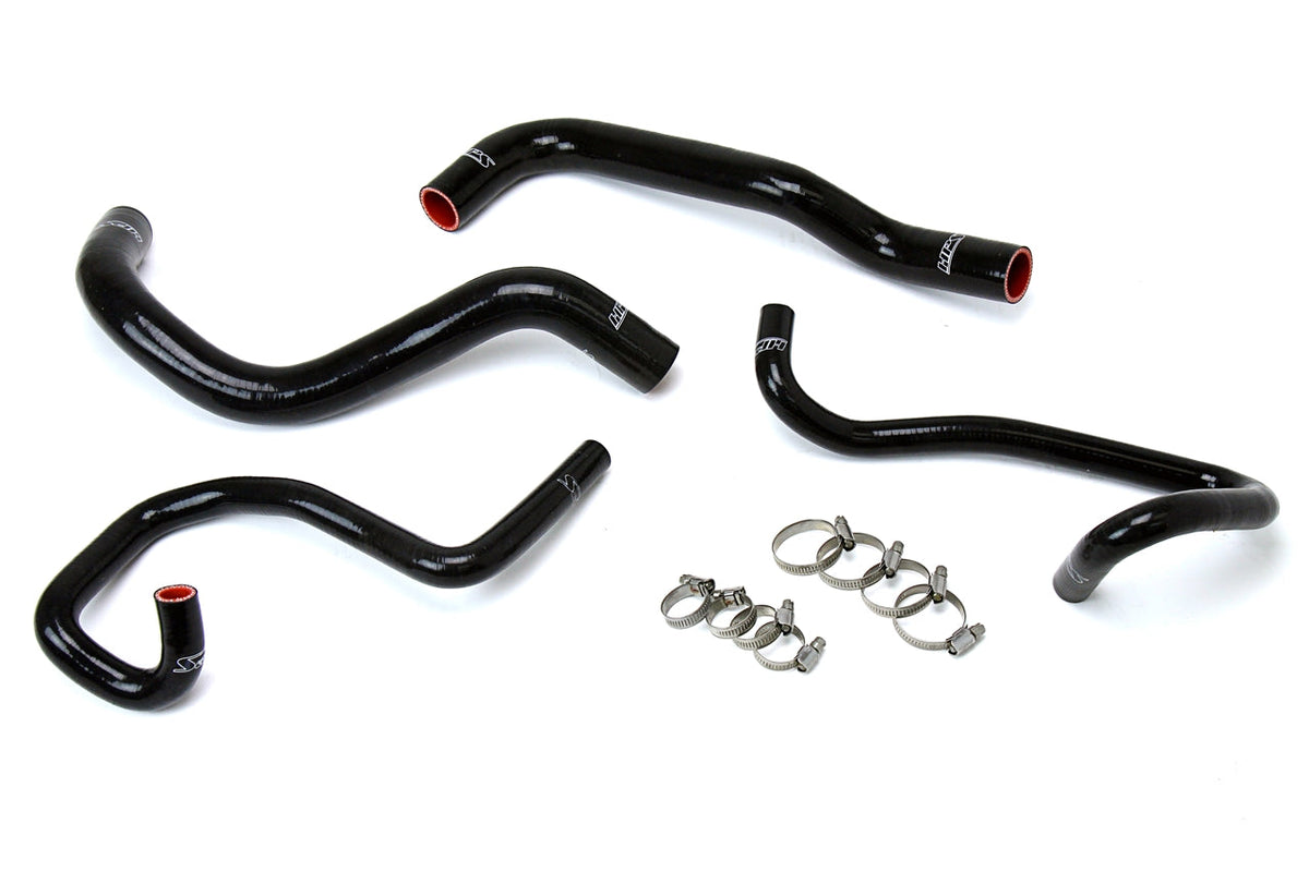 FR SPORT HPS Performance HPS Black Reinforced Silicone Radiator + Heater Hose Kit Toyota 05-18...